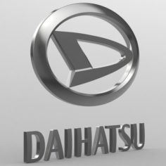 Daihatsu logo 3D Model