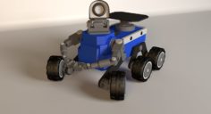 Rover Explorer 3D Model