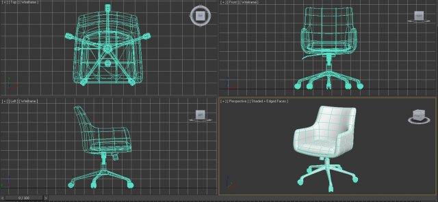 Office chair 3D Model