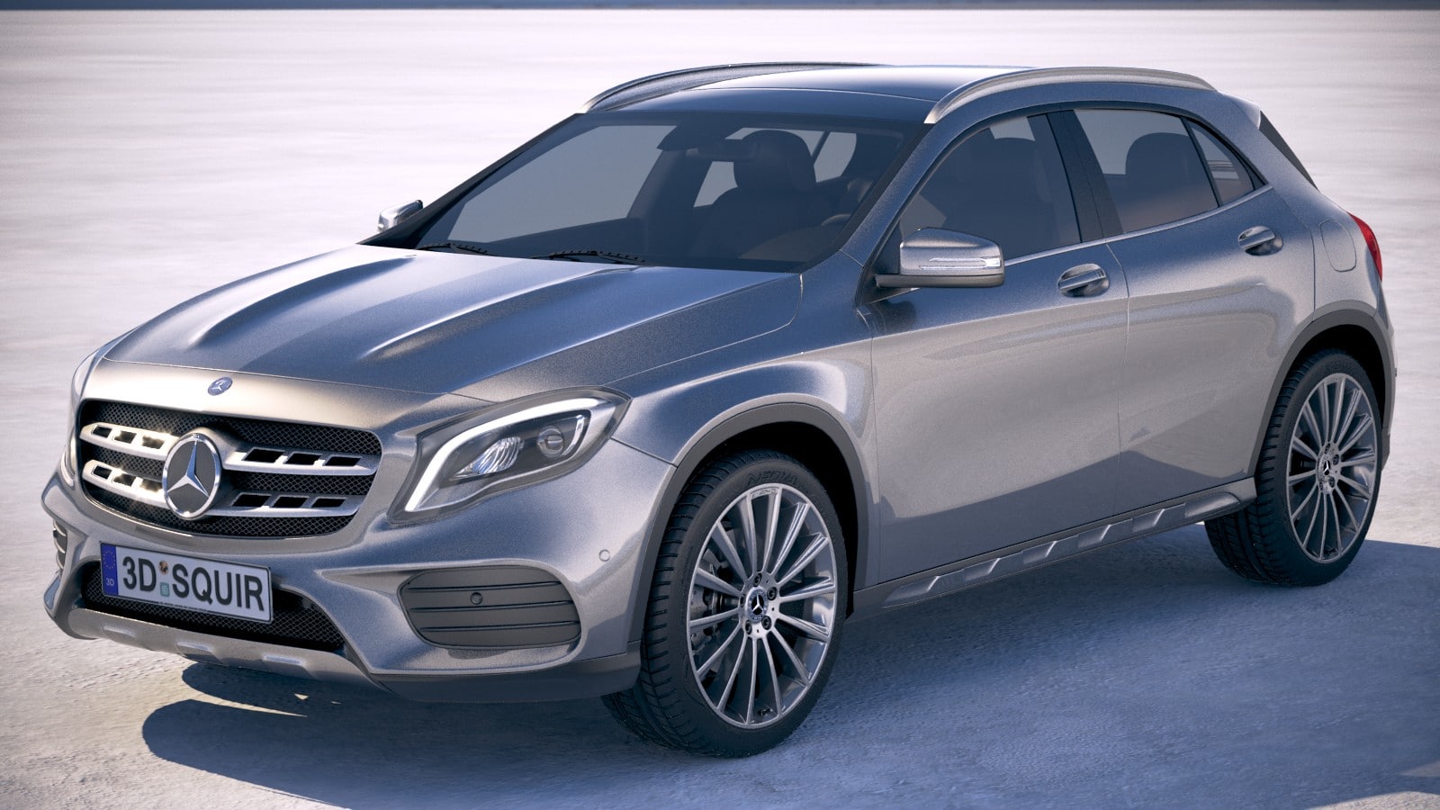 3D Mercedes GLA AMG 2018 3D Model