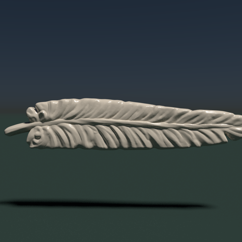 Feather 3 3D Print Model