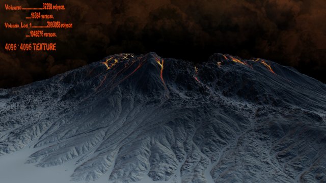 Volcano12 3D Model