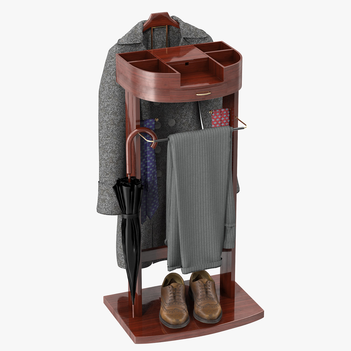 Proman Crescent Moon Valet 3D Model