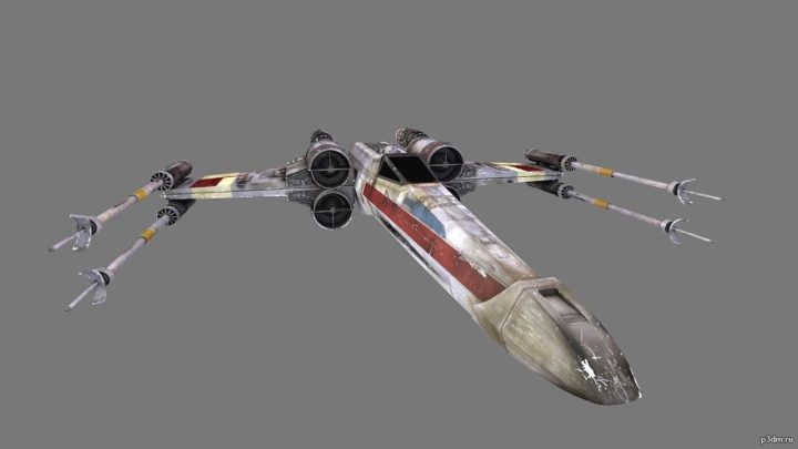 X-Wing 3D Model