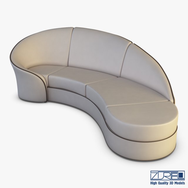 Milky Way Sofa 3D Model