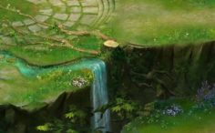 Fairy town – big vines 3D Model
