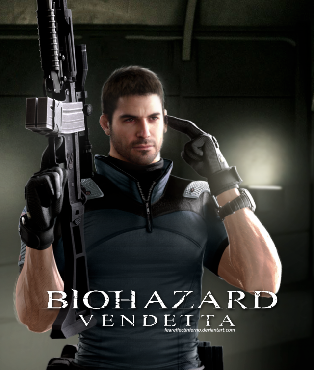 Chris Redfield VENDETTA 3D Model