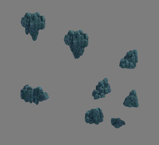 Rock 049 3D Model