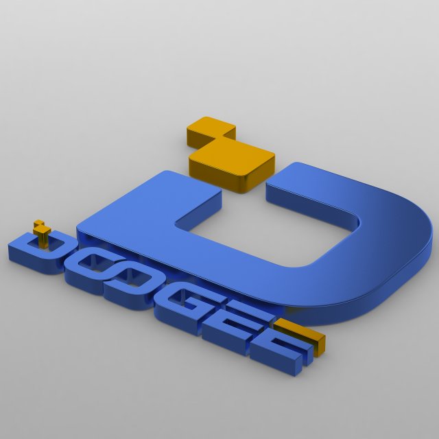 Doogee logo 3D Model