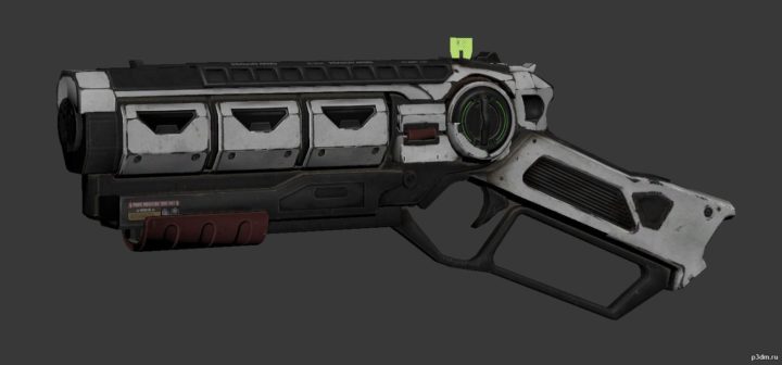 Grenade launcher 3D Model