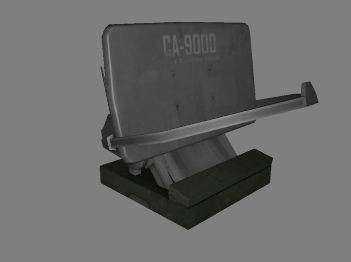 Targetting antenna 3D Model