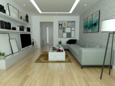 Living room 3D Model