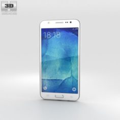 Samsung Galaxy J5 White 3D Model
