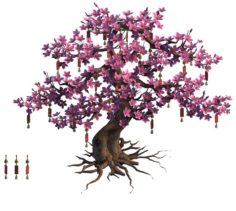 Wishing Tree 61 3D Model