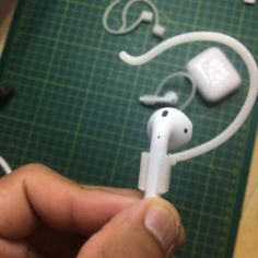 Apple Airpods Ear Clips 3D Print Model