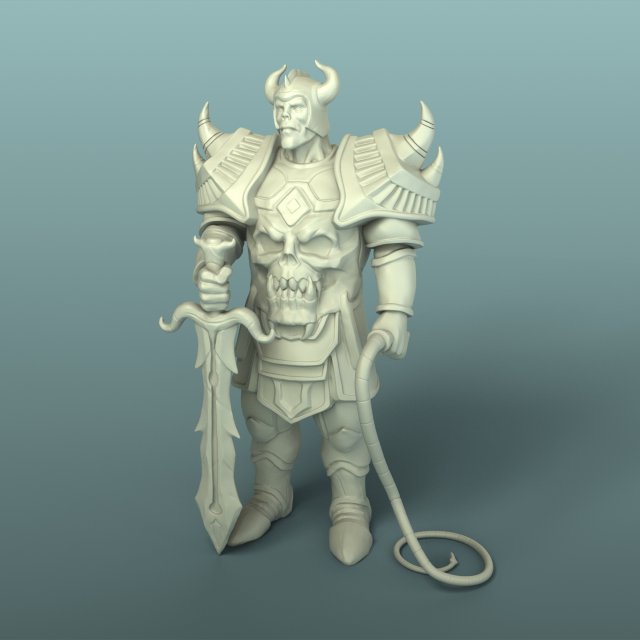 Warrior 3D Model