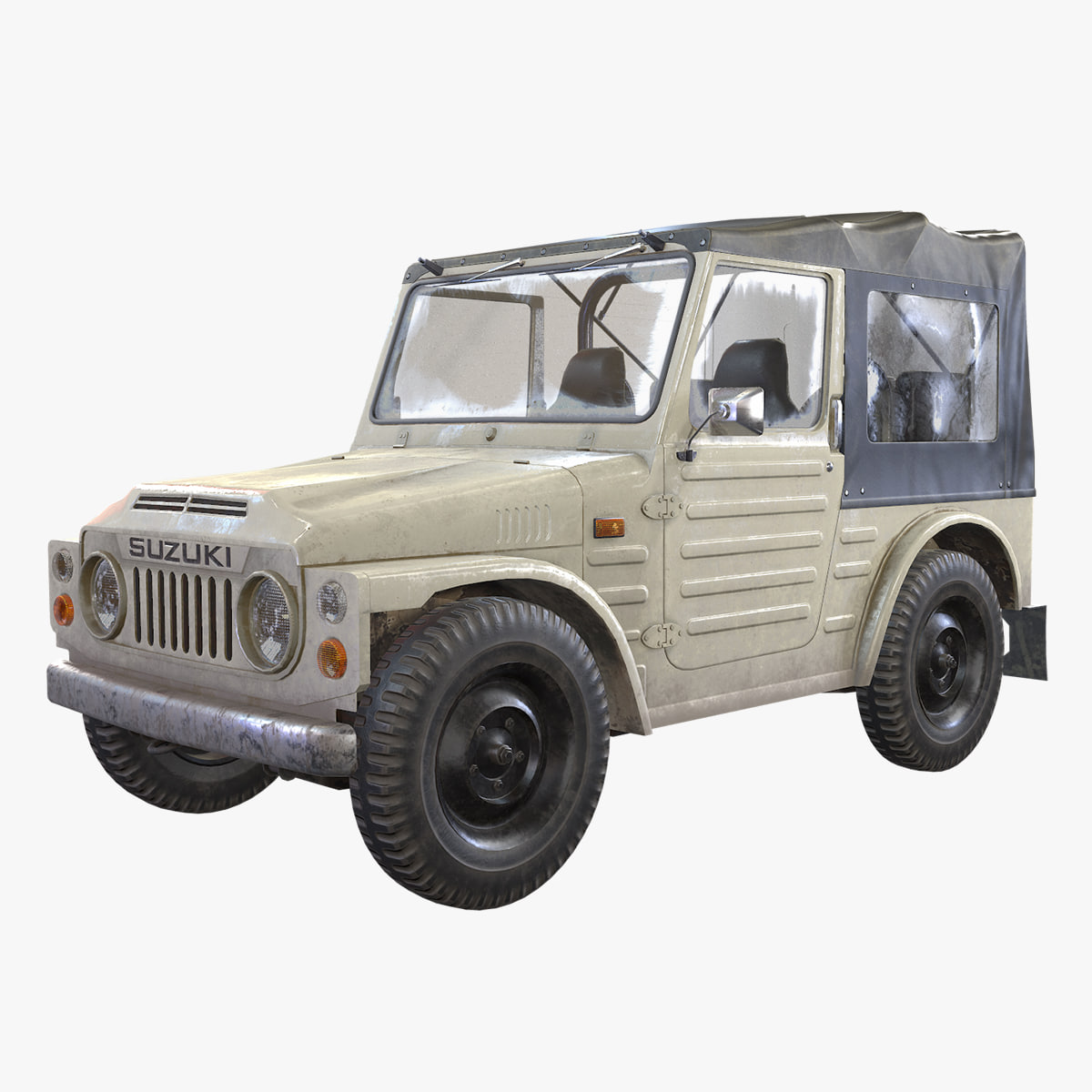Suzuki Jimny (SJ20) 197781 3D Model - 3DHunt.co