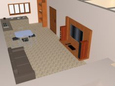3D Floor Plan Sketchup Free 3D Model