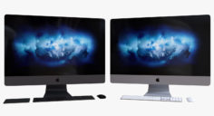 iMac 2017 and iMac Pro 3D model 3D Model