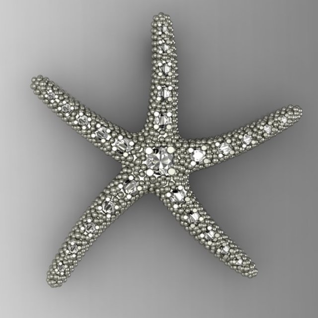 Pendant star 3D Model