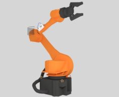 Industrial robot arm 3D Model