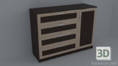 3D-Model 
Chest of drowers