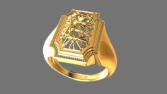 Wired ring 3D Model