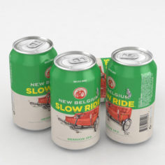 Beer Can New Belgium Slow Ride Session IPA 12fl oz 3D Model