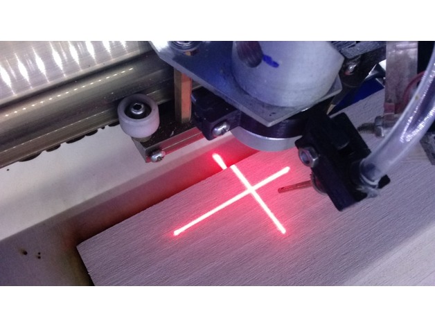 K40 Air and Laser holder 3D Print Model
