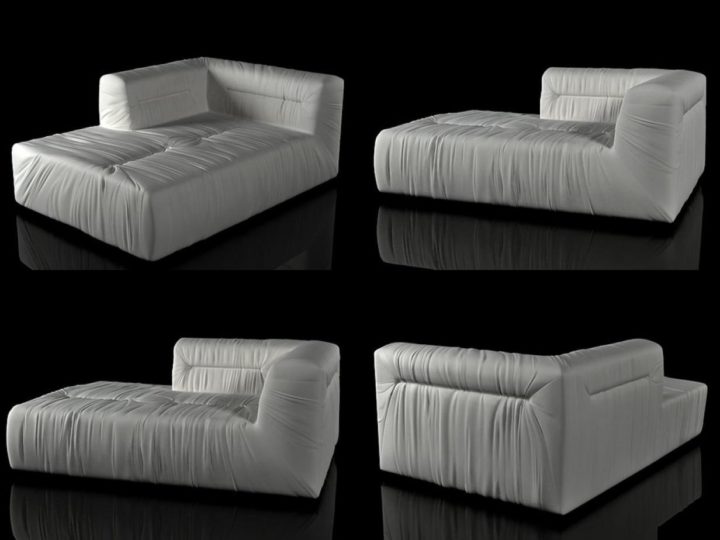 Nuvola Chaise Longue 3D Model