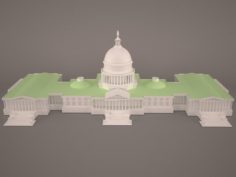 US Capitol Building 3D Model