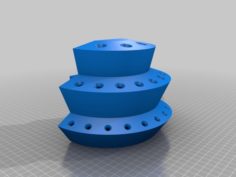 French cleat screwdriver holder 3D Print Model