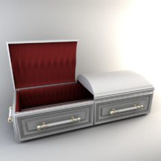 Casket coffin 3D Model