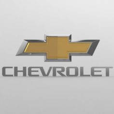 Chevrolet logo 3D Model