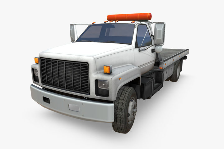 GMC Top Kick Truck 3D Model