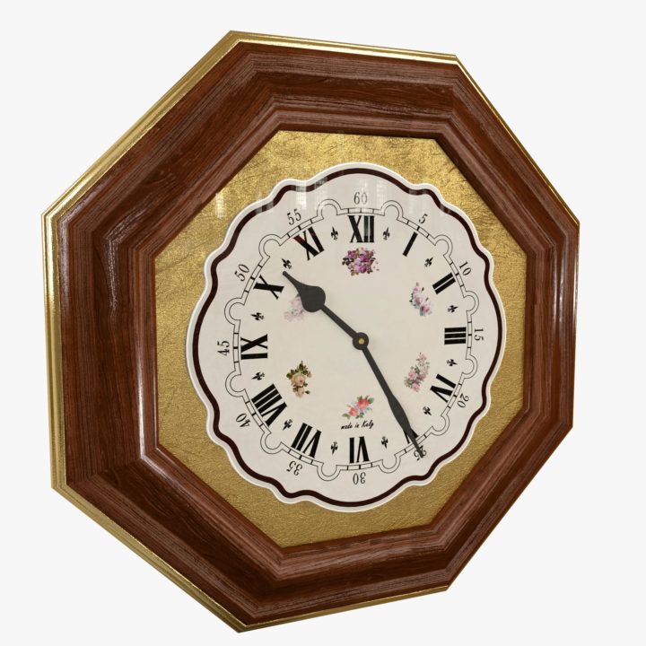 Decorative Wall Clock 3D Model