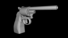 RS Revolver Free 3D Model