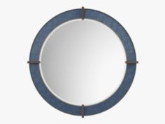 3D Simpsons London – Round hudson mirror 3D Model
