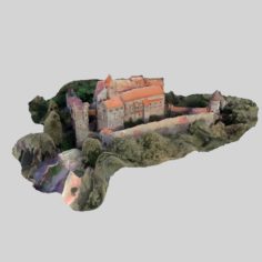 Pernstejn Castle 3D Model