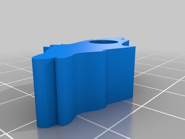 Wolf_Keychain 3D Print Model