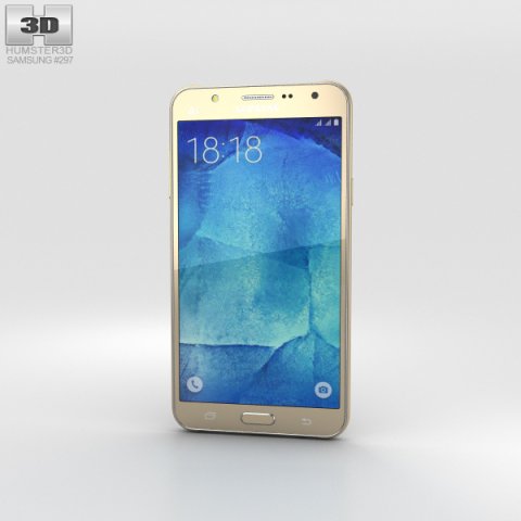 Samsung Galaxy J7 Gold 3D Model