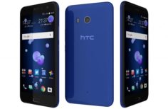 HTC U11 Sapphire Blue 3D Model