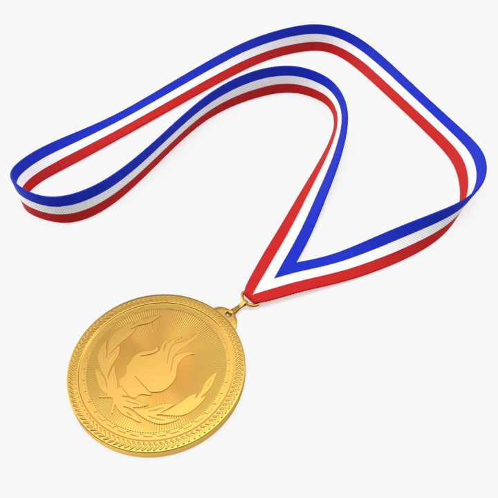 Sport Medal 3D 3D Model