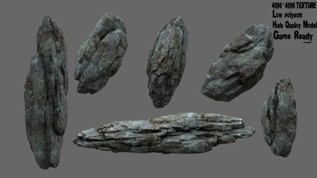 Rocks 3D Model