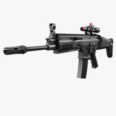 Assault Rifle FN SCAR 3D Model