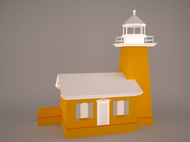 Lighthouse 2 3D Model