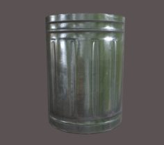 3D model Dustbin gaming prop 3D Model