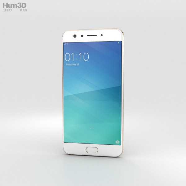 Oppo F3 Gold 3D Model