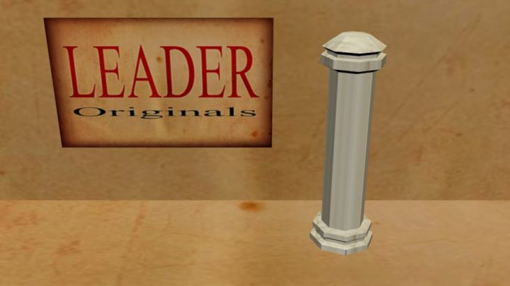 3D model 8 Corners Pillar 1 3D Model