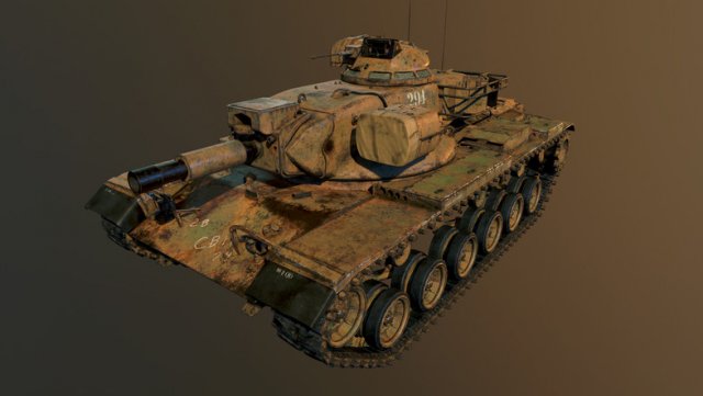 Tank 3D Model